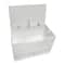 Badger Basket White Up & Down Toy & Storage Bench
